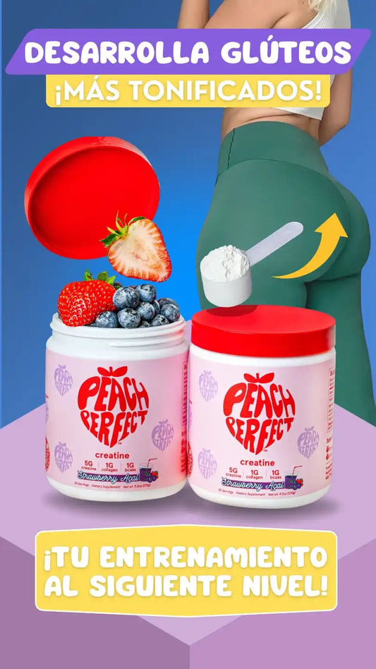 Peach Perfect - Creatina Constructora de Glúteos con Colageno